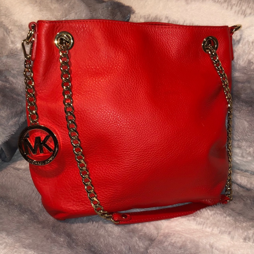 Michael Kors Bright Red bag